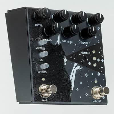 Old Blood Noise Endeavors Dark Star Stereo  Reverb Pedal - Black image 3