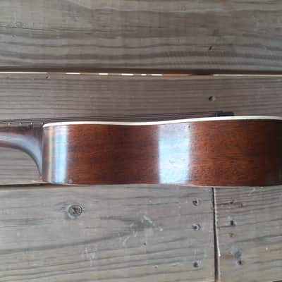 Martin-Like Vintage Soprano Rutan Ukulele 1920s - Solid Mahogany image 6