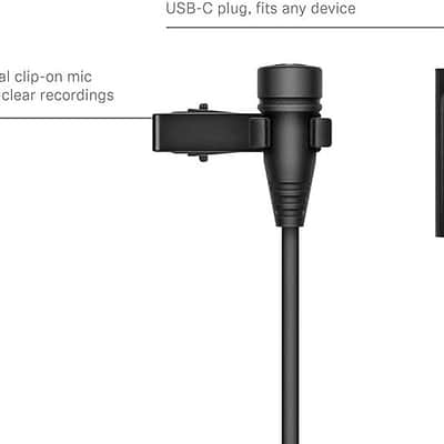 Sennheiser Pro Audio Condenser Microphone, XS Lav USB-C (509261),Black Bild 2