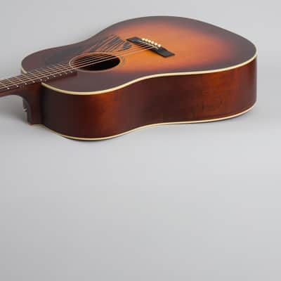Iris  DF Flat Top Acoustic Guitar, ser. #268, black tolex hard shell case. image 7