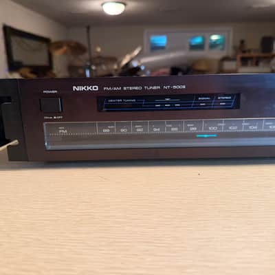 Nikko NT-500 II Tuner Am FM Stereo Japan 80s Rare Red Faceplate Serviced Wow🔥🎶 image 5