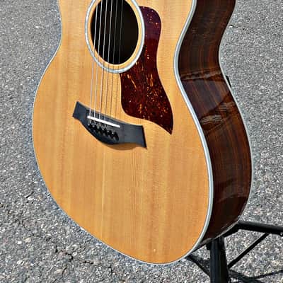 Taylor ​​214ce DLX Acoustic​ Electric ​Guitar​ ​with Original ​Taylor ​Hardshell Case​ - PV MUSIC Guitar Shop Inspected​ Setup​ with New D'Addario Strings and Tested - Plays / Sounds / Looks Great - Excellent Player in Excellent Condition image 9