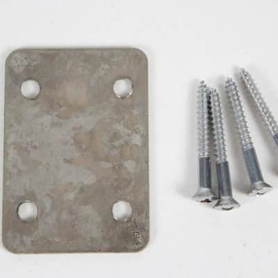1974 Vintage Gibson L6-S/S-1 Midnight Special Neck Plate w/Original Screws 1970s USA image 3
