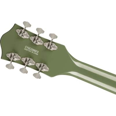 Gretsch G5420T Electromatic Classic Hollow Body Singlecut Bigsby Two-Tone Anniv. Green - Semi Acoustic Guitar image 6