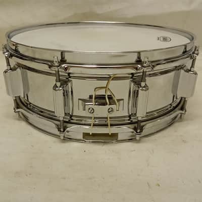 *Rogers SuperTen 14x5"Snare Drum COS Steel 10Lug Script Chrome Vintage 70s/1973* image 5