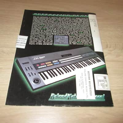 Roland Users Group Magazine's Collection (Juno-106) 1985- Synthesizer Brochure image 8