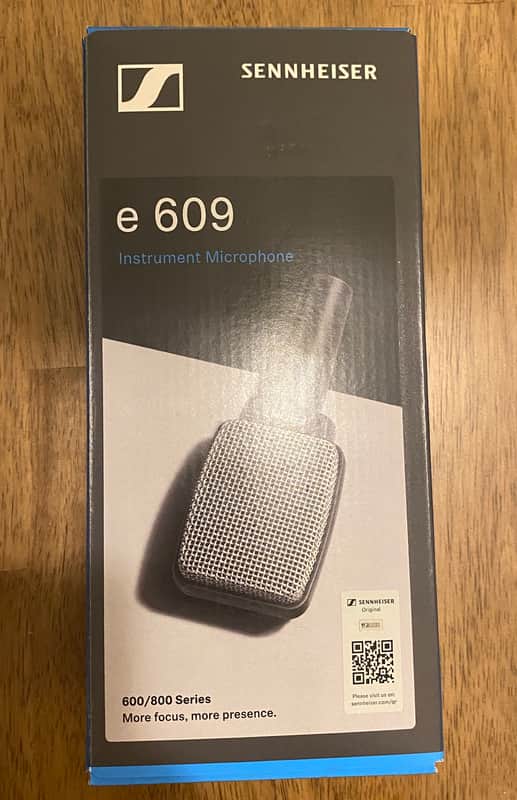 Sennheiser e609 Silver Supercardioid Dynamic Microphone 1998 - Present - Dark Gray image 1