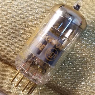 Amperex 6922 AT1000 TESTED Vacuum Tube Gold Pins USA E88CC dual triode 1960-1969 image 11