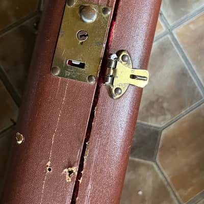 1958-64 Fender Musicmaster Duo Sonic Mustang guitar hard case image 2