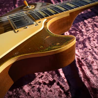 Dax&Co. Heavy Aged Gibson Les Paul '60's Goldtop Relic W/Case&COA ! image 2