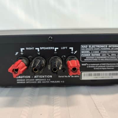NAD Electronics C 316BEE Stereo Integrated Amplifier image 7