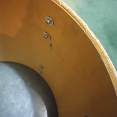 Tama Rockstar (Made in Japan) 13"(diameter) x12"(depth) Rack Tom 1980's - Brushed Misty Metal image 10