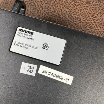 Shure BLX4 H9 Wireless Microphone w/Headset - 2015 image 10