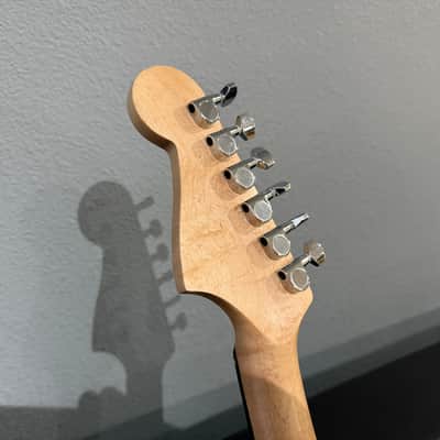 Custom Airbrushed Partscaster Stratocaster  - Airbrushed Purple Burst image 14