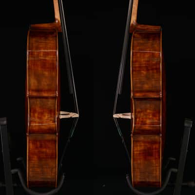 Great Value 4/4 Cello Montagnan Cello European Wood No.W-023 image 5