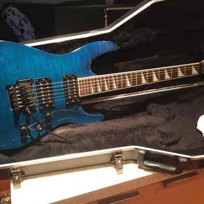 Jackson Soloist Archtop Pro 1990 Transparent blue image 2