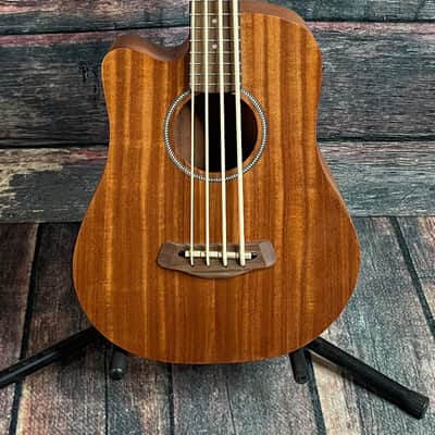Gold Tone Left Handed M-Bass 23 Inch Scale Short Scale Acoustic Electric Micro Bass image 2