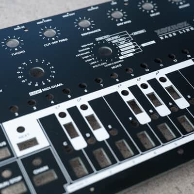 XOXBOX 303 Clone Custom Front Control Panel - Satin Black or Satin White image 3