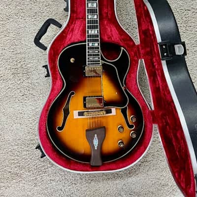 Mint Ibanez George Benson LGB30VYS Semi Hollow Guitar Vintage Yellow Sunburst image 8
