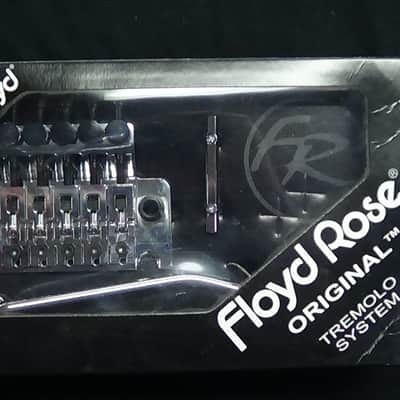Floyd Rose FRT100L Original Tremolo Bridge System 2010s - Chrome image 1