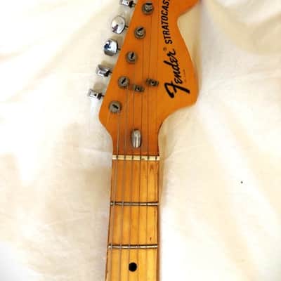 Fender Stratocaster 1974 - custom black tolex image 3