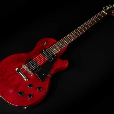 2018 Gibson Les Paul Studio Faded - Worn Cherry | USA Slim Taper Neck 490R 490T Humbucker 3.6kg | CoA Soft Case image 4