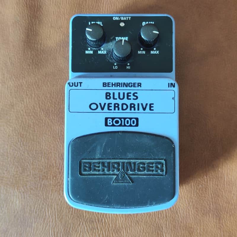 2000s Behringer BO100 Blues Overdrive Blue