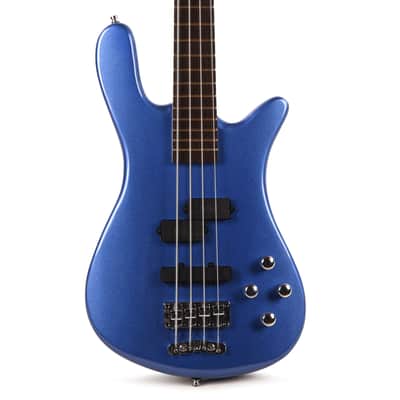 Warwick RockBass Streamer LX 4-String Metallic Blue High Polish image 2
