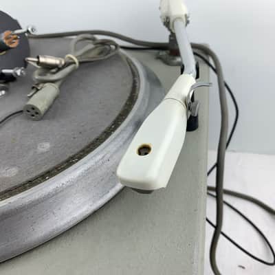 60s GATES CB-77 12” Broadcast Record Player Turntable w/Two Tone Arms image 25