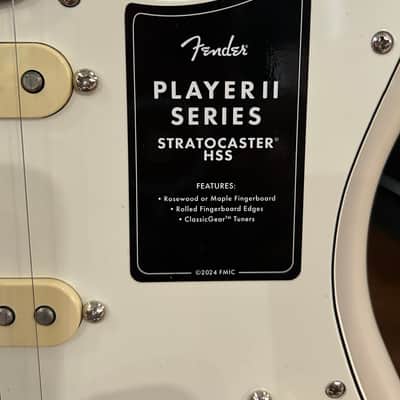 Fender Player II Stratocaster HSS 2024 - White Blonde, Rosewood Fingerboard/ 6lbs. 11.2oz. #MXS24050514 image 5