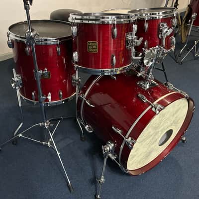 Gretsch USA Custom Maple drums - 20/10/12/15 rosewood lacquer image 3