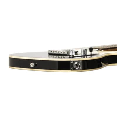Stagg SET-STD BLK T Series Solid Paulownia Body Maple Neck 6-String Electric Guitar image 4
