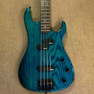 Samick Valley Arts Custom Pro Shop 4 String Early 90's Trans Green image 2