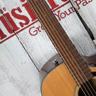 Fender 2021 CD-60SCE Dreadnought Acoustic Electric Guitar with Hardshell Case image 12