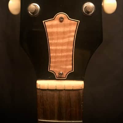 Triple C Woodworking Guild Style Truss Rod Cover Double Bound Flamed Maple image 1