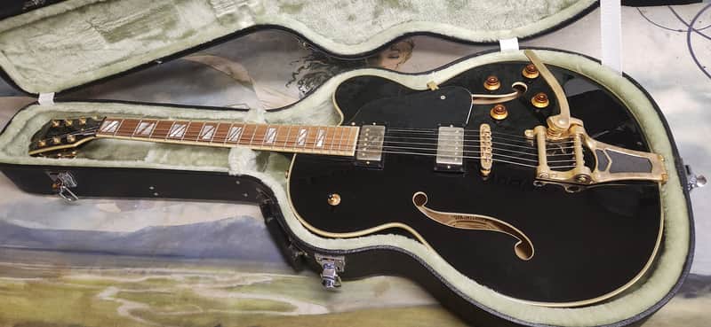 Washburn J9VG - Black image 1