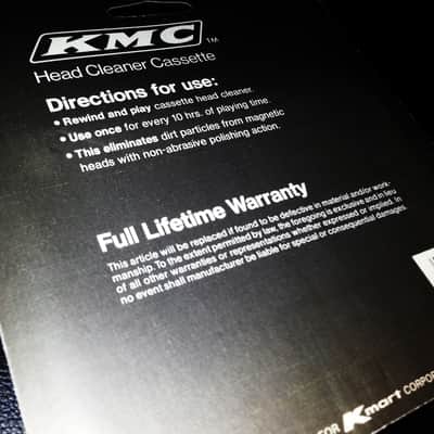 KMC Music Cassette Deck Cleaning Tape New image 2