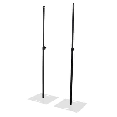 Pro X Set of 2 Atlas Telescoping Poles Black 56"–96" Adjustable Height image 4