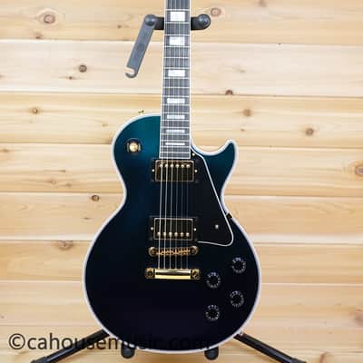 Gibson Exclusive M2M Les Paul Custom - Hemisphere Shift - Black Back Gloss image 12