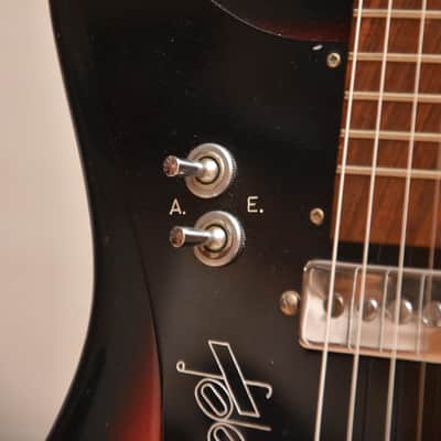 Hopf Telstar Standard – 1960s German Vintage Solidbody Guitar / Gitarre image 10
