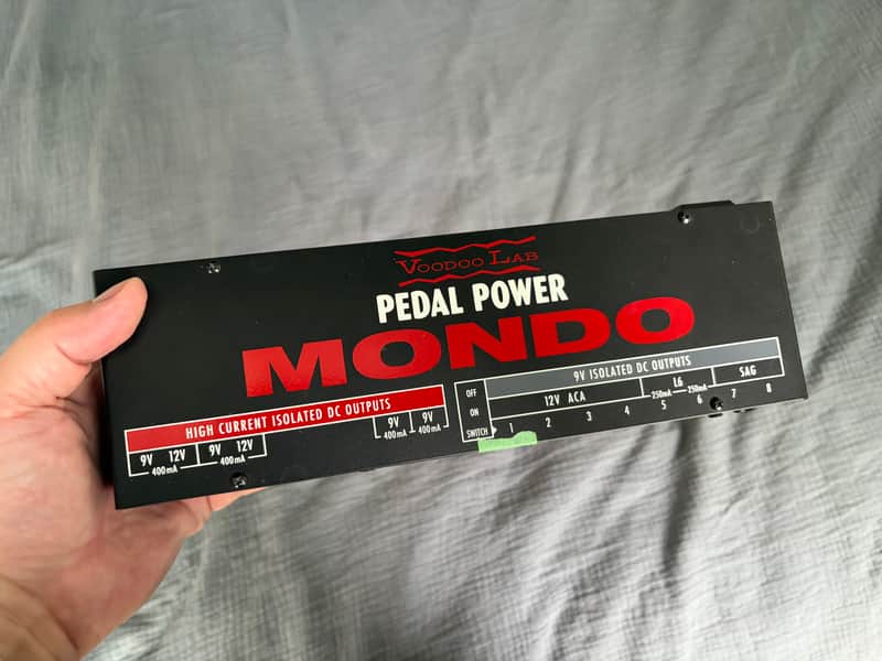 Voodoo Lab Pedal Power Mondo 2010s - Black image 1