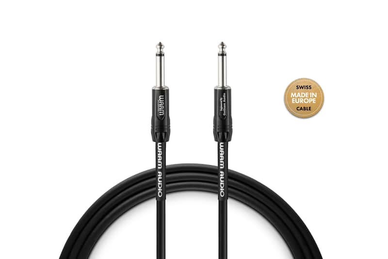 Warm Audio Pro Series - 20 ft. 1/4" TS Instrument Cable - Straight / Straight Connectors image 1