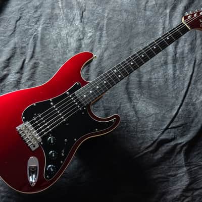 Fender Japan Aerodyne II HSS Stratocaster - Candy Apple Red - VERY GOOD condition image 4