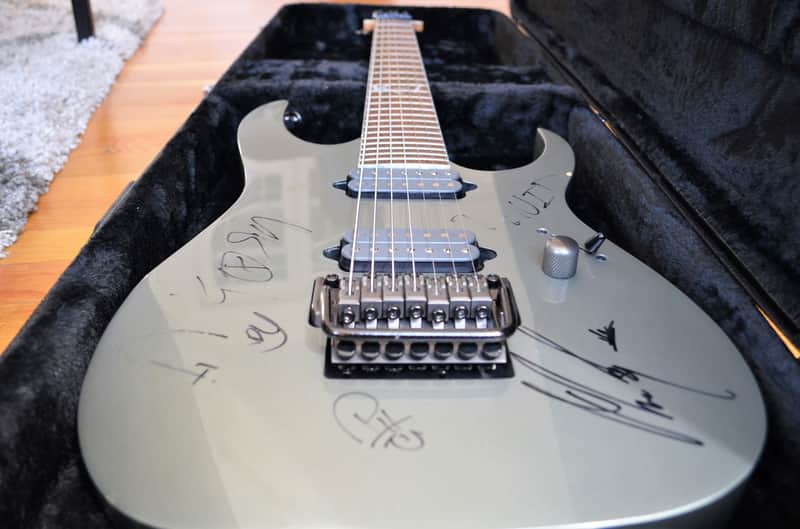 Signed Ibanez K7 Korn Signature Model First production run at FujiGen Japan image 1