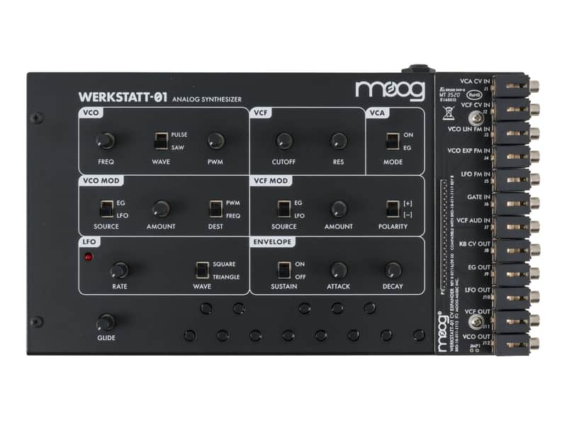 Moog Werkstatt 01 + CV Expander Analog Semi-Modular Synthesizer [USED] image 1
