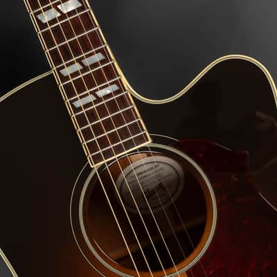 2014 Gibson Hummingbird Pro EC - Vintage Sunburst | USA Montana Square Shoulder Dreadnought Cutaway Pickup | CoA OHSC image 22