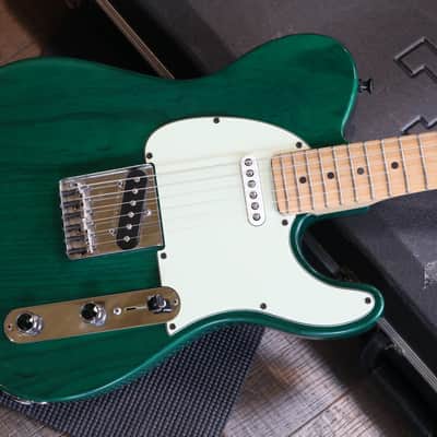 1993 G&L ASAT Classic USA Electric Guitar Trans Green + OHSC image 2