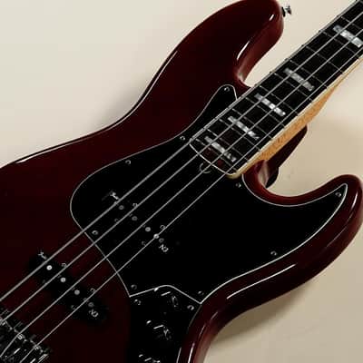 FENDER American Deluxe Jazz Bass N3 Ash Wine Transparent [US11003462] (06/30) imagen 8