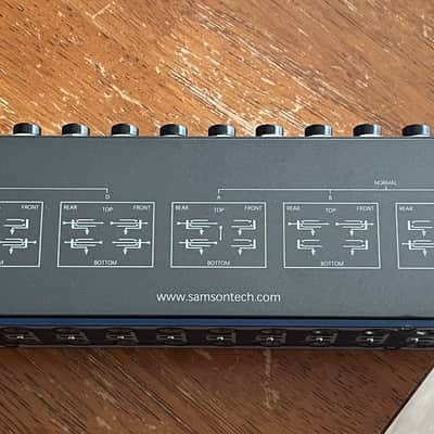Pair of Samson S-Patch Plus S Class 48-Point Balanced Patchbay 2010s - Blue (Set of 2) image 8