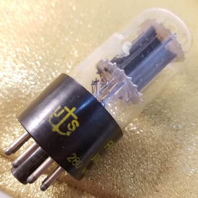 Raytheon perfect Matched Pair (2) VT-231 tNOS AT1000 TESTED Vacuum Tubes WWII military JAN-CRC-6SN7-GT dual triode 1941-1952 image 19